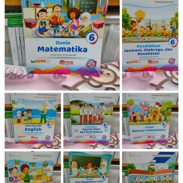 

SALE !!! BUKU PAKET SD KELAS 6 KURIKULUM MERDEKA PENERBIT PLATINUM READYY