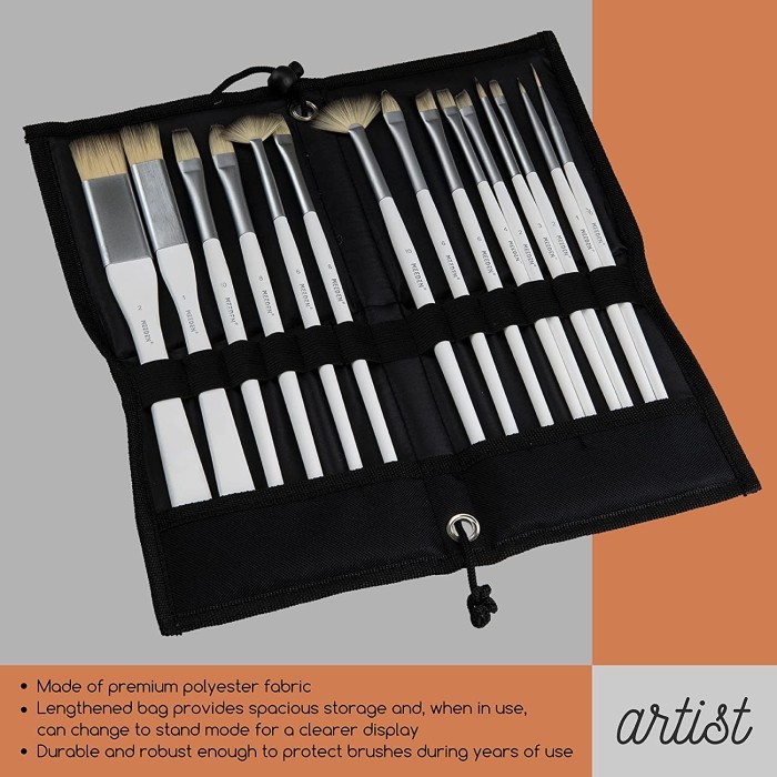 

Kuas Lukis Meeden Artist Paint Brush Set 15 Synthetic Long Handle DiskonJual MurahHarga DiskonObral