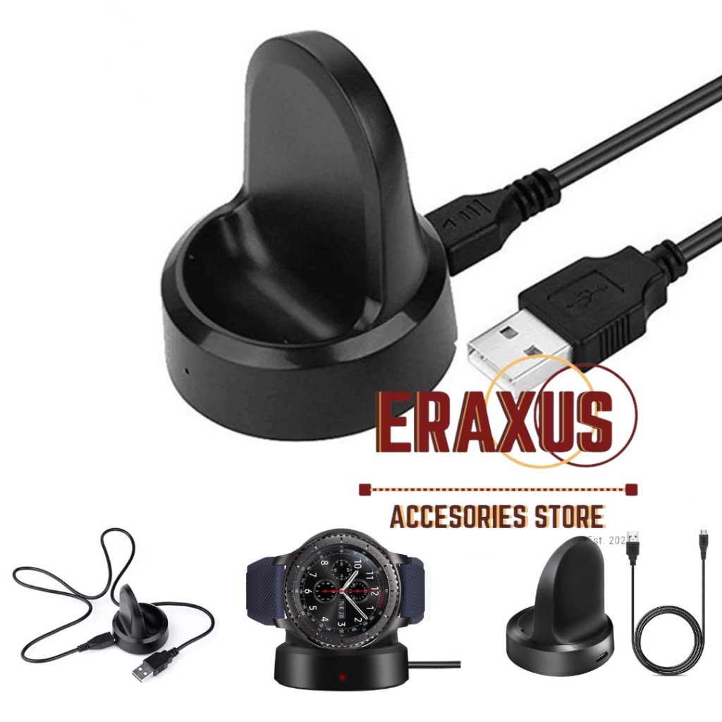 Eraxus Wireless Charger Dock Samsung Galaxy Watch Gear S2 / S3 / S4 R770 / S5 R800 R810 R815 -