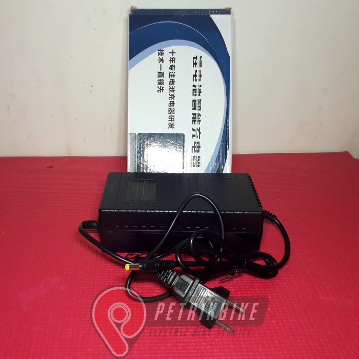 charger sepeda listrik lithium 64V