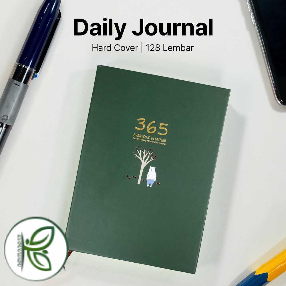 

DingDongTu Buku Diary 365 Hari Daily Journal Hard Cover 128 Lembar - DDT-4083