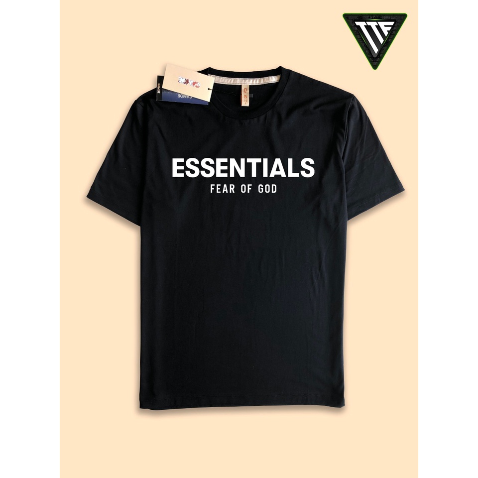 Kaos Tshirt Essentials Fear of God Logo