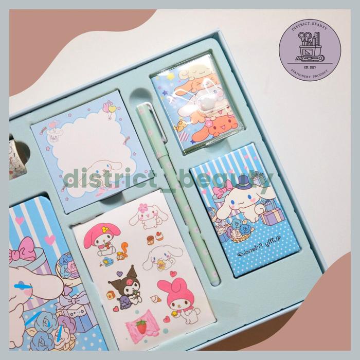 

Jurnal 7 In 1 Kur0Mi Paket Alat Tulis Terlengkap Motif Melody Cinnamorol Kuromi Set Ide Souvenir
