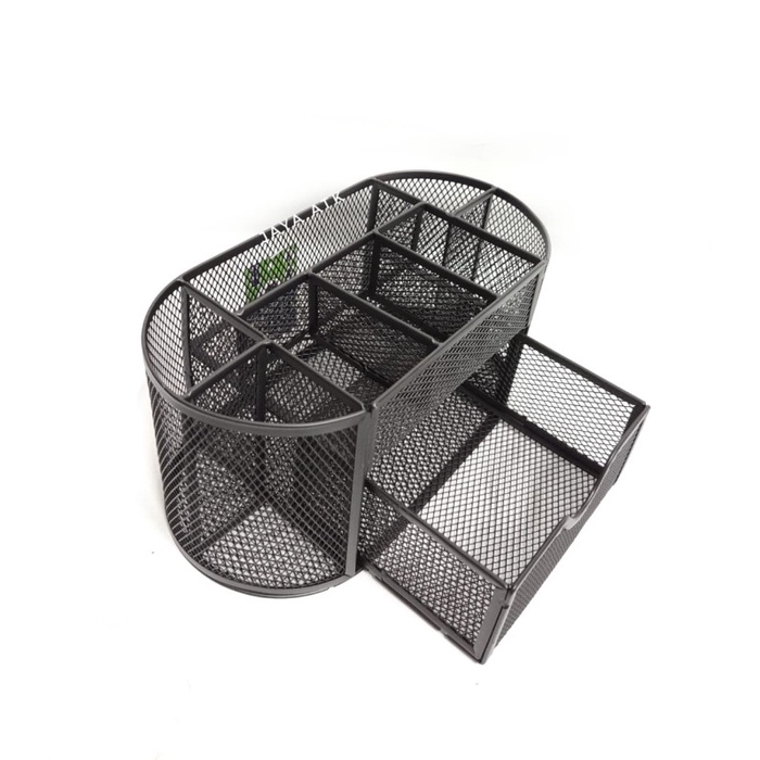 

Tempat Alat Tulis Jaring Besi Desk Organizer Pen Holder Jaring Besi