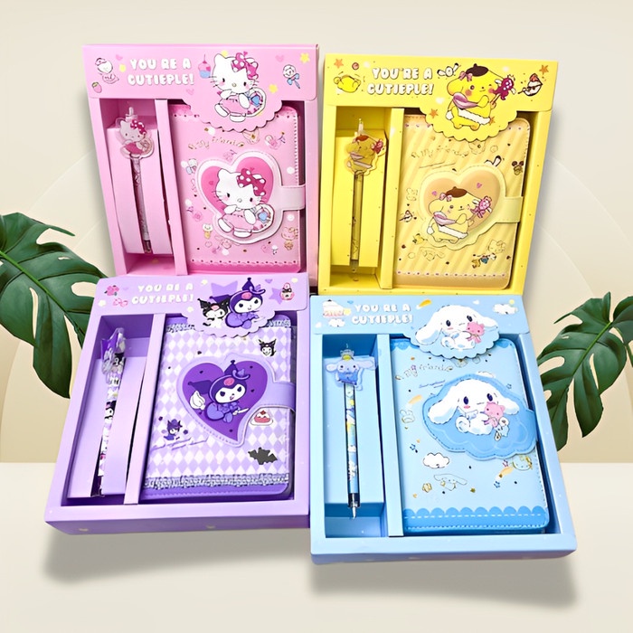 

Rsm Stationery Set 2 In 1 Karakter Kartun Paket Alat Tulis Anak
