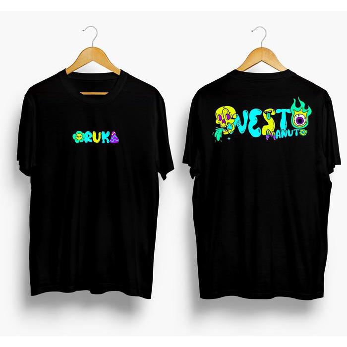 BERKUALITAS Baju Distro Cowok Kaos Oversize Pria Jumbo Original Katun Big Size Wanita Kece T-Shirt