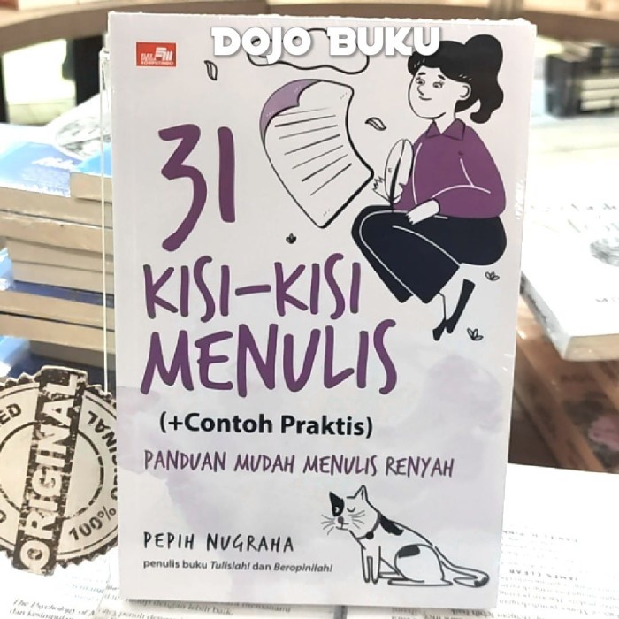 

SALE !!! BUKU 31 KISI-KISI MENULIS (+CONTOH PRAKTIS) PANDUAN MUDAH MENULIS READYY