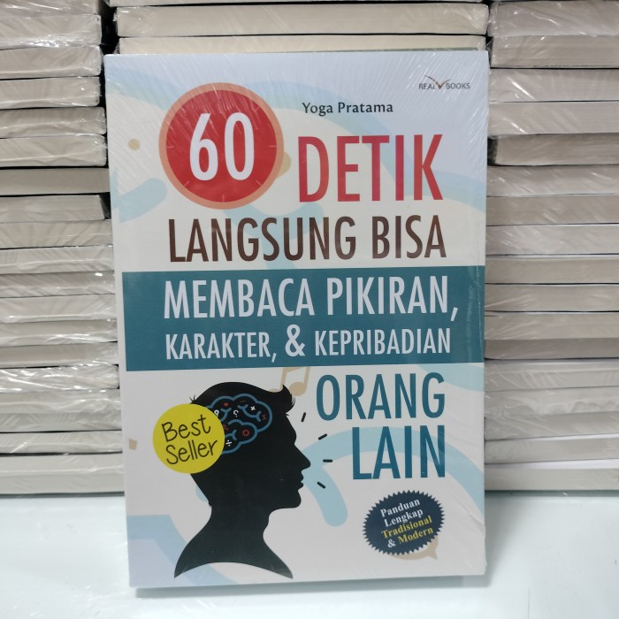 

SALE !!! PAKET 6 BUKU 60 DETIK LANGSUNG BISA MEMBACA PIKIRAN KARAKTER DAN KEPR READYY