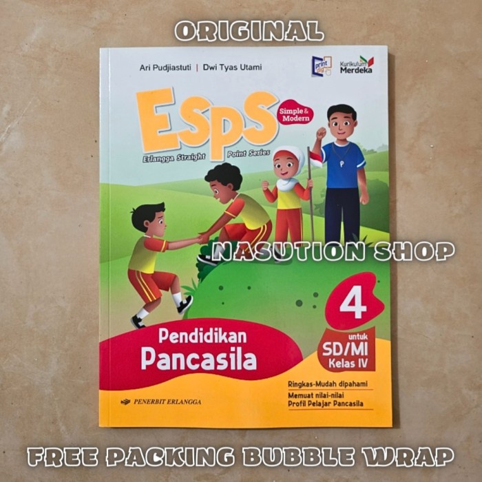 

SALE !!! BUKU ESPS PENDIDIKAN PANCASILA KELAS 4 SD/MI ERLANGGA KUR MERDEKA KM READYY