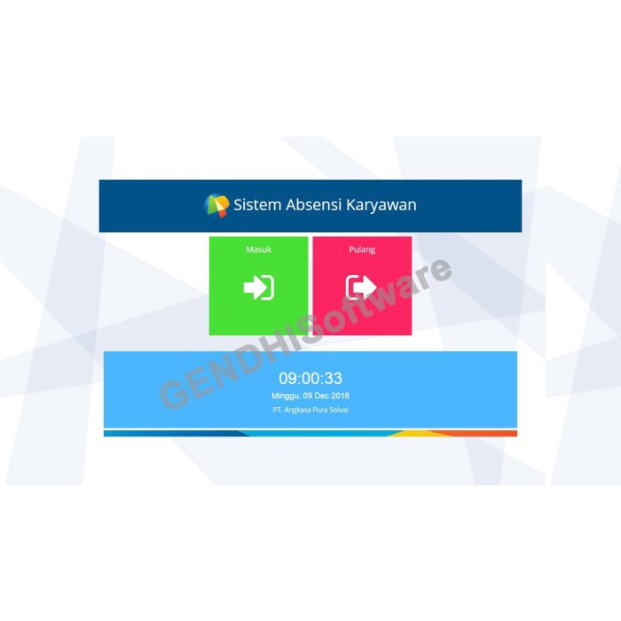 KUYY APLIKASI ABSENSI KARYAWAN BARCODE WEB BASED COD