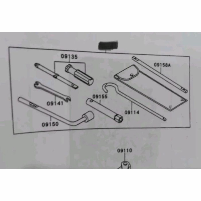TOOL KIT SET KUNCI DONGKRAK HONDA CIVIC