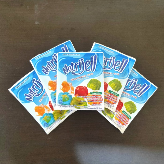 

Ready Stok" Nutrijell Nutrijel Jelly Powder Tanpa Rasa / Plain 15 Gr 15G