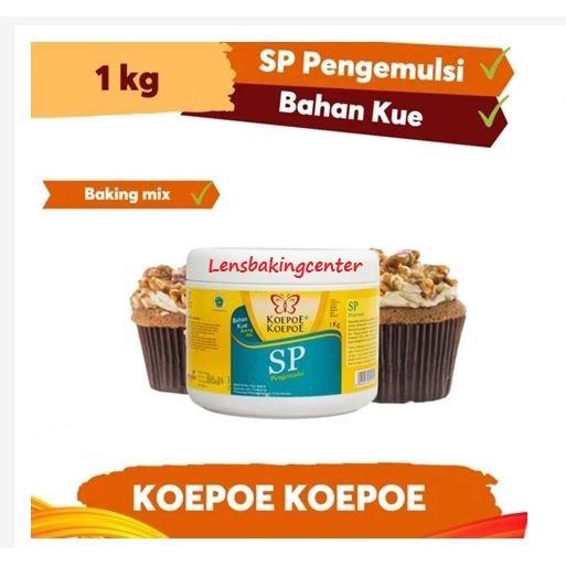 

Ready Stok" Sp Koepoe Koepoe Pengembang Pengemulsi Emulsi Kue Kupu Kupu 1Kg 1 Kg