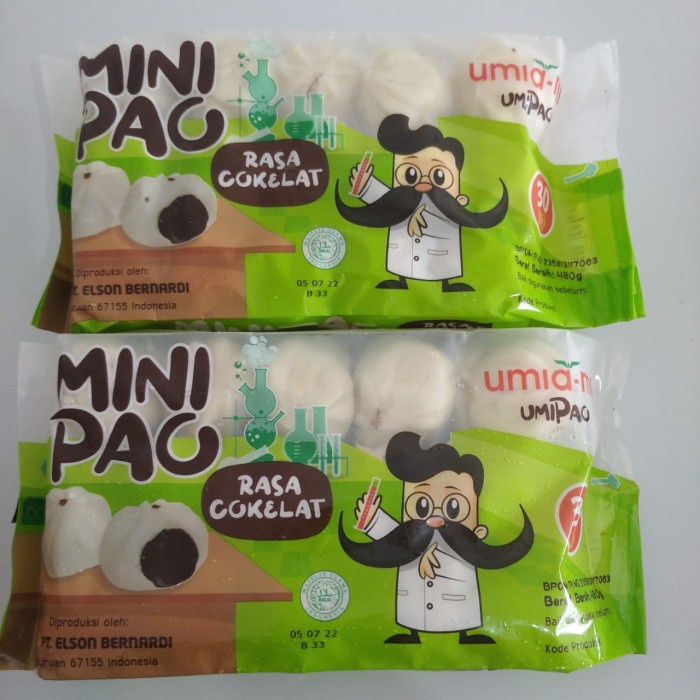 

Ready Stok" Bernardi Mini Pao Rasa Coklat (30 Pcs)