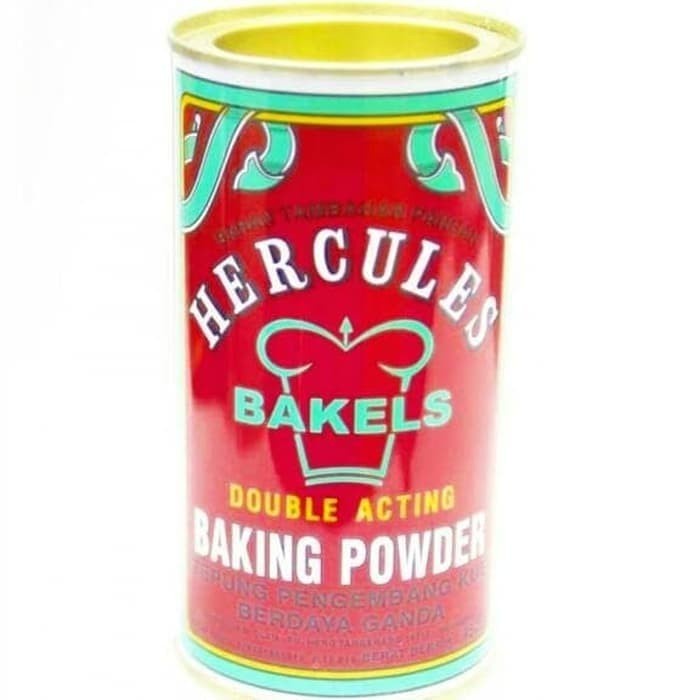 

Ready Stok" Hercules Double Actiong Tepung Pengembang Kue 450 Gram Baking Powder