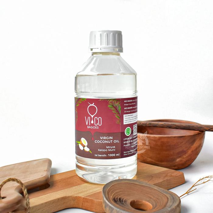 

Vico Bagoes Extra Virgin Coconut Oil 1 Liter - Minyak Kelapa Untuk Sembako Grosir