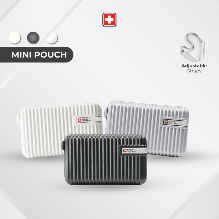 Swiss Military Hardcase Mini Pouch - Tas Traveling