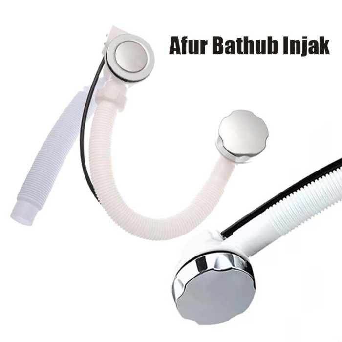 Avur Bathtub Pembuangan Bathtub Tabung Saluran Pembuangan Air Bathtub Afur Bathub Injak Pembuangan