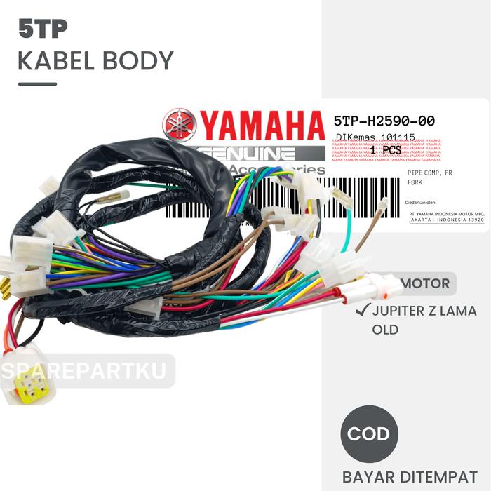 Promo 5Tp Kabel Body Yamaha Jupiter Z, Jupiter Lama/ Assy/ Bodi Motor/ Wire Harness/ 2002-2005/