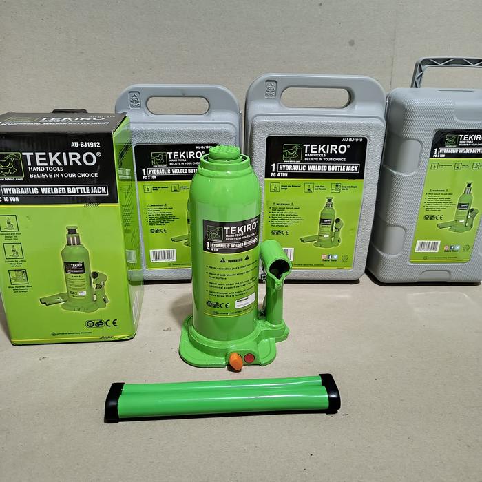Dongkrak Mobil Tekiro Botol Hidraulic 2Ton/3Ton/4Ton/5Ton/6Ton/10Ton Orinogal - Car, Tire