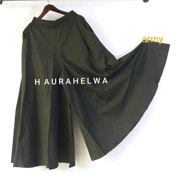 Kulot Lebar Payung Kulot Pallazo Haurahelwa