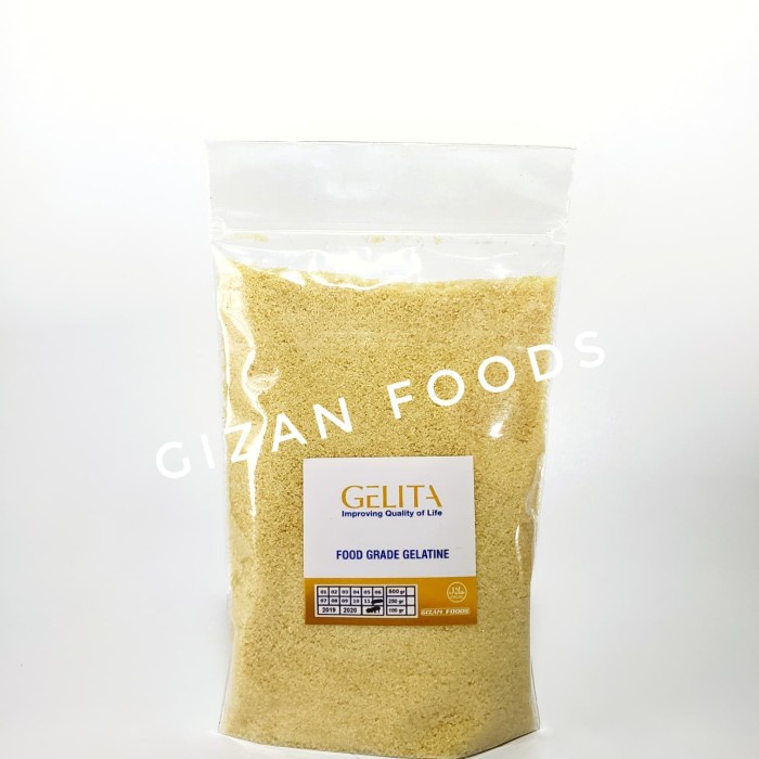 

Ready Stok" Gelatin Halal Impor Australia Merk Gelita