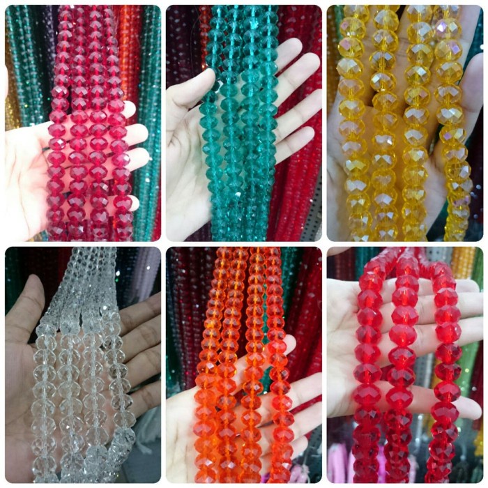 

:::::::] Kristal Ceko 12mm Kristal Donat Bahan Perhiasan Crystal