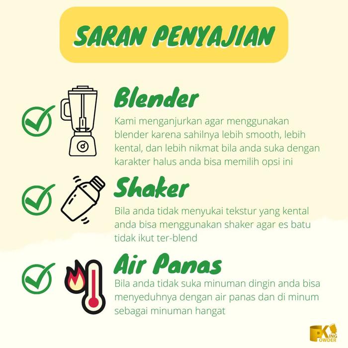 

Bubuk Minuman King Powder Rasa Almond Serbuk Minuman Kacang Almond