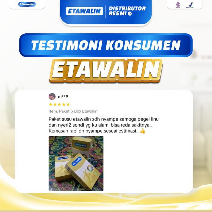 

PAKET 8 BOX ETAWALIN PAKET WARAS SUSU ETAWALIN ORIGINAL RESMI PUSAT Minuman Susu Bubuk Kambing Etawa