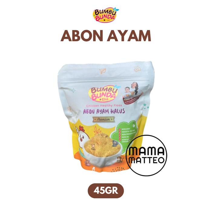 

BUMBU BUNDA BY ELIA Abon MPASI / Abon Floss Halus Ayam Sapi Salmon / Abon Bayi Anak / BANDUNG