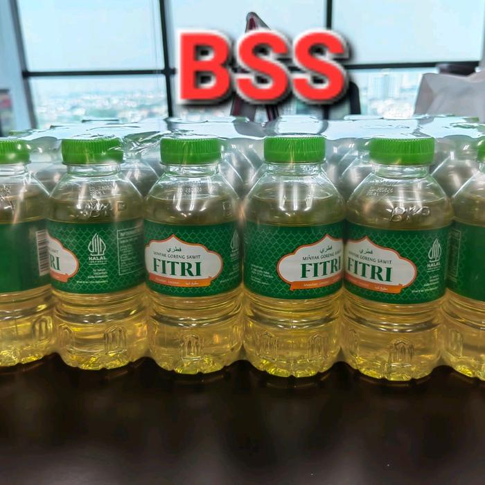 

[BSS-TM] Minyak Goreng Fitri 200ml isi 24botol n Fitri 400ml isi 12botol-1Krat