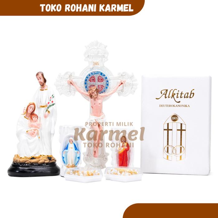 

Produk Viral Paket Hantaran Pernikahan Katolik + Alkitab/ Seserahan Pernikahan Katolik / Paket