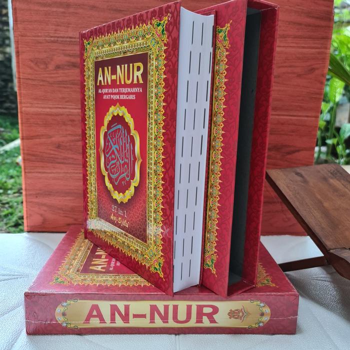 

Barang Terlaris Al Quran 37In1 An-Nur Terjemah Box Ukuran Super A4 Kertas Hvs Hard Cover Cod