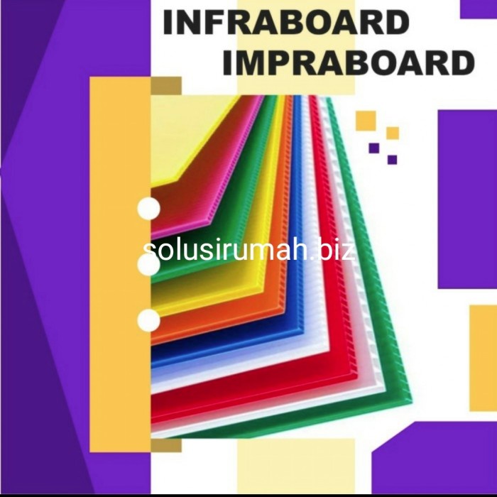 

Buruan beli] infraboard impraboard 75x50 cm lembaran warna pp board 75x50cm impra