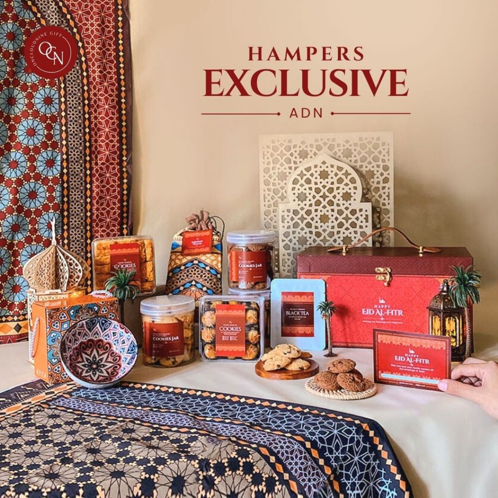 

NEW DEALS OCN Gift - Hampers Lebaran Idul Fitri Exclusive Lengkap Parsel Gift Box Cookies Kue Kering