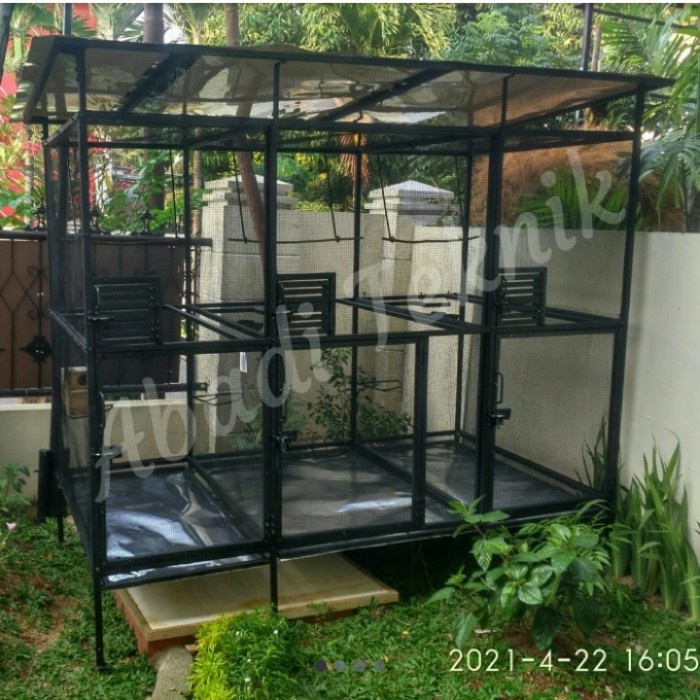 Sangkar Umbaran Kandang Ternak Burung Koloni Besar Lovebird Perkutut DiskonJual MurahHarga