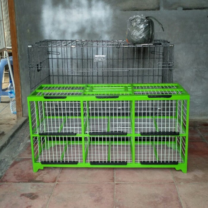 Kandang burung dara jemur pintu 6 jari jari fiber DiskonJual MurahHarga DiskonObral