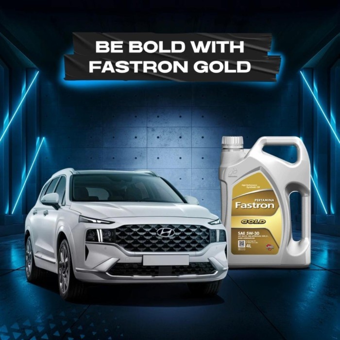 OLI MESIN FASTRON GOLD 5W-30 4 LITER