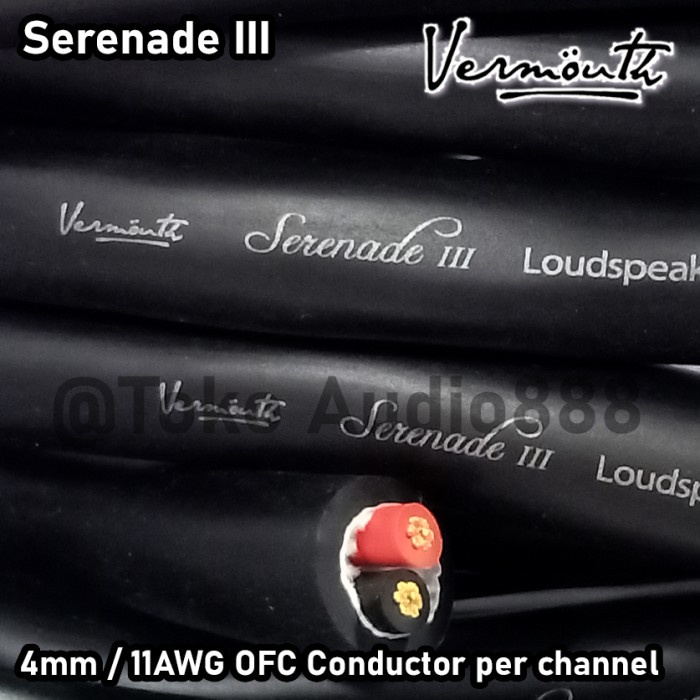 Vermouth - Serenade III, Seri Tertinggi Serenade cables - Hitam