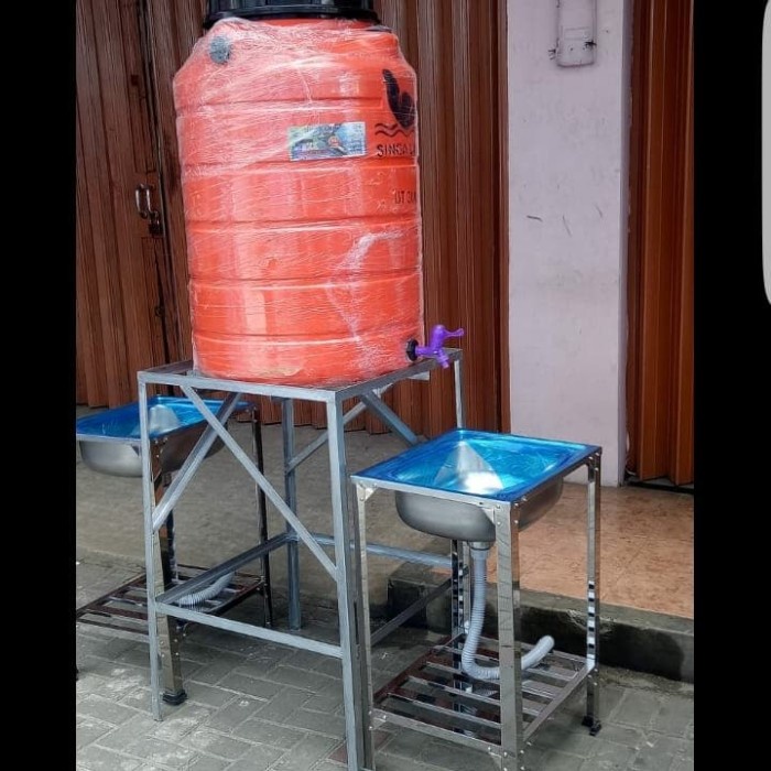 Toren air 300liter Paket Komplit