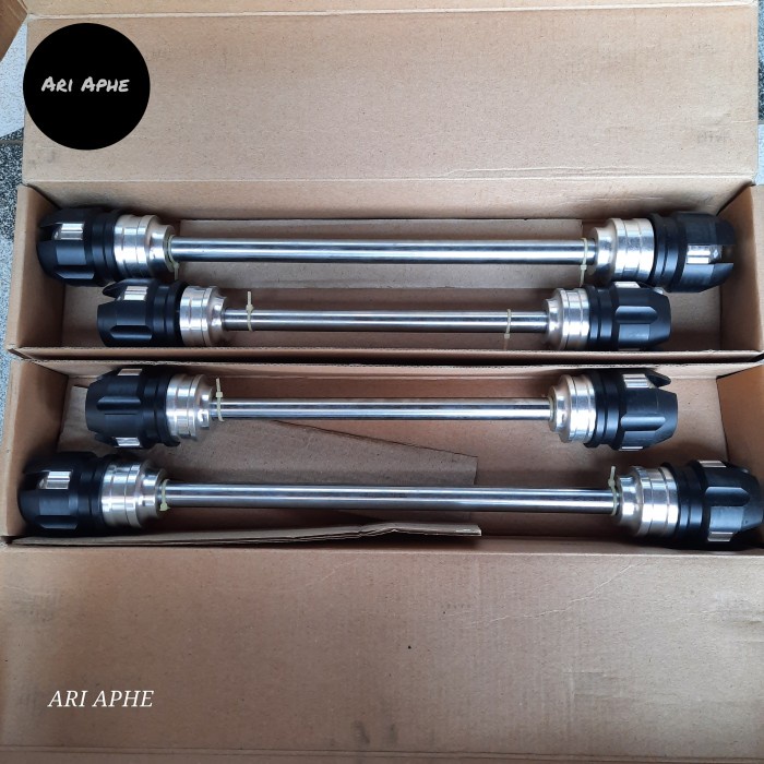 axle slider jalu as roda black diamond NINJA 250 FI OLD 250 R KARBU