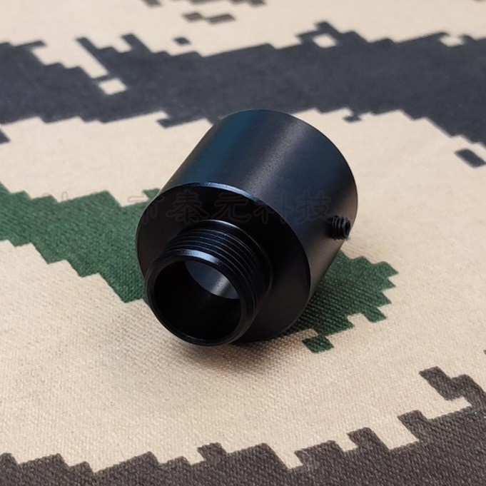Promo Terbatas Adapter 19Mm To 14Mm Ccw Metal Converter Outer Barrel Aeg Wgg Wgb Dcobra M416 Aman