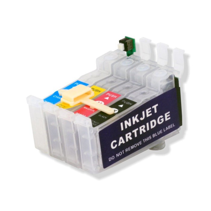 Cartridge CISS Epson T11, T13, T13X, T20E, TX101 Plus Chip & Reseter