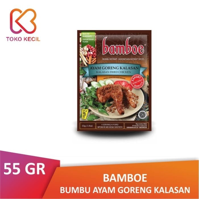 

MURAH [PACK] Bamboe Bumbu Ayam Goreng Kalasan 55 GR
