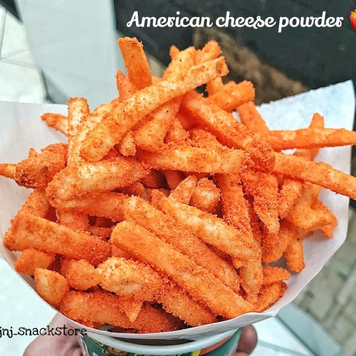 

NEW Bumbu tabur kentang goreng rasa keju /bumbu cheese 250gr