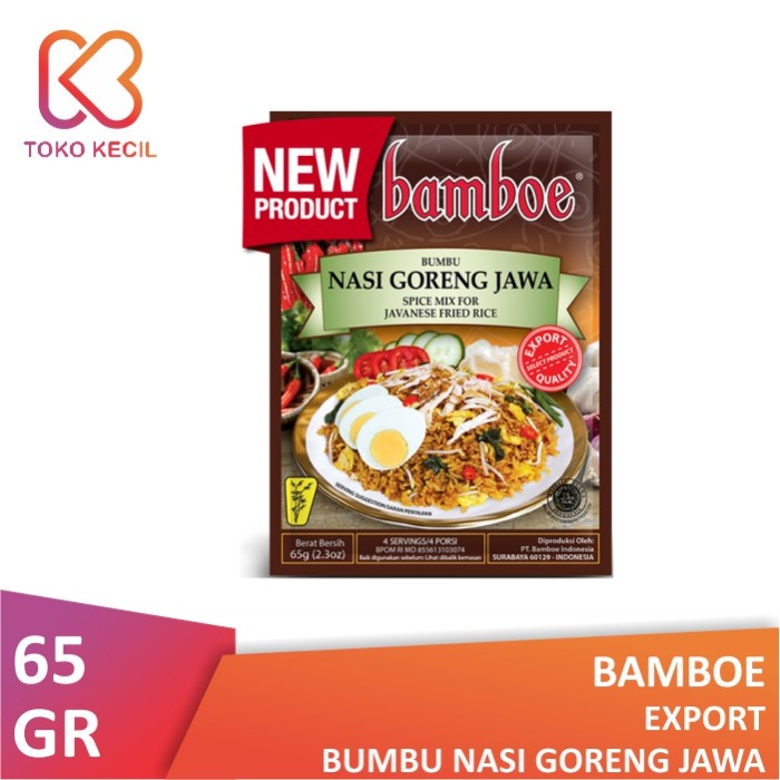 

TERBATAS Bamboe Bumbu Nasi Goreng Jawa 65gr