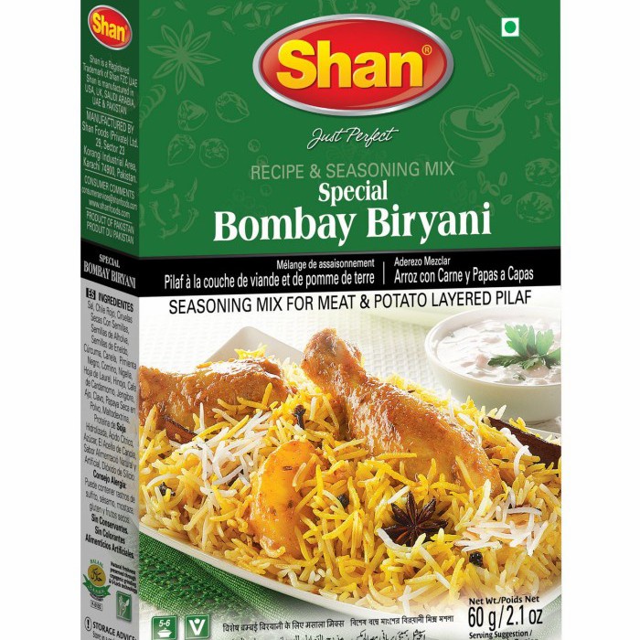 

PRODUK TERBATAS SHAN BOMBAY BRIYANI BUMBU INSTAN