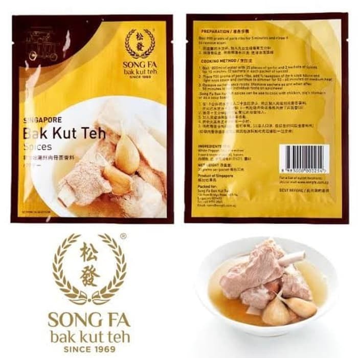 

TERBATAS BPOM Song Fa Songfa Bak Kut Teh Bumbu Bakkuteh