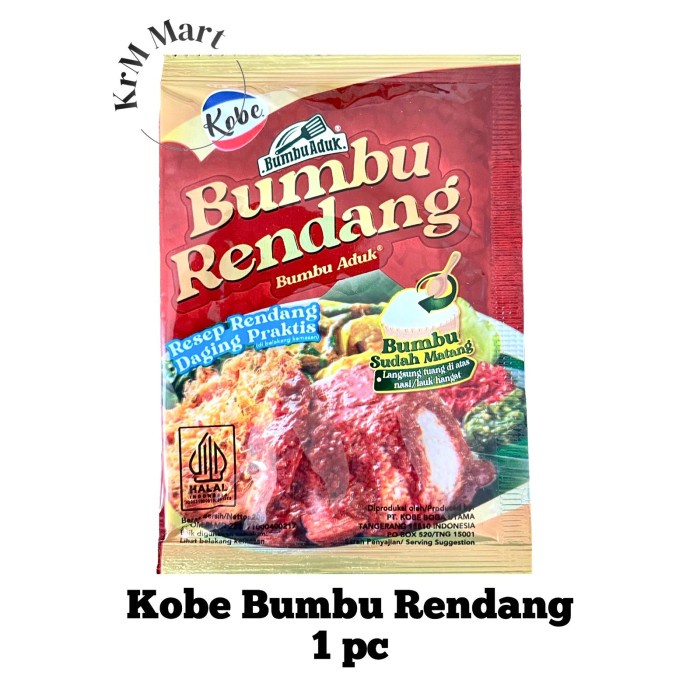

FREE ONGKIR Kobe Bumbu Rendang bumbu aduk 1 sachet bungkus pc pcs