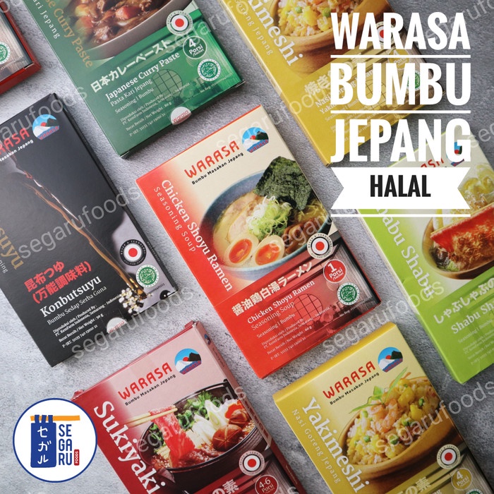 

TERBATAS Warasa Bumbu Jepang Halal Non MSG
